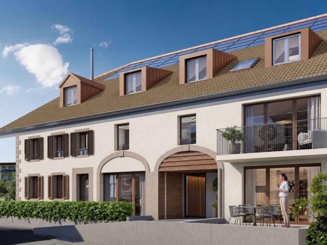Attic flat with 3.5 rooms on sale in Echandens 86 m² | dreamo. Ch