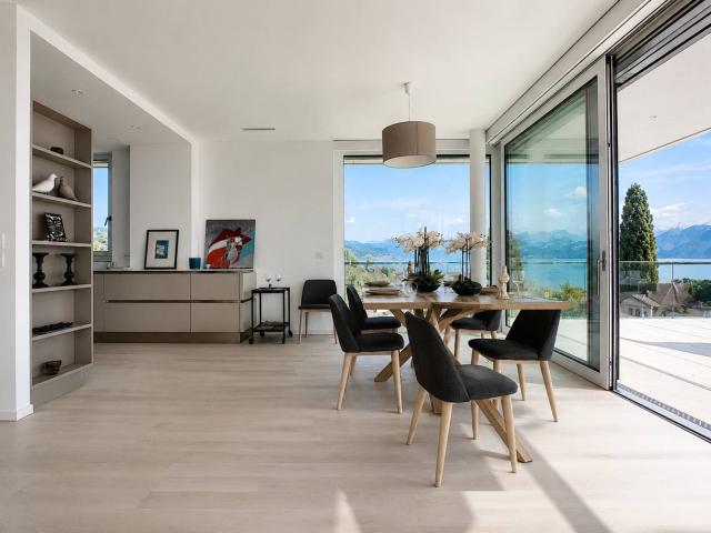 Attic flat with 3.5 rooms on sale in Pully 144 m² | dreamo. Ch