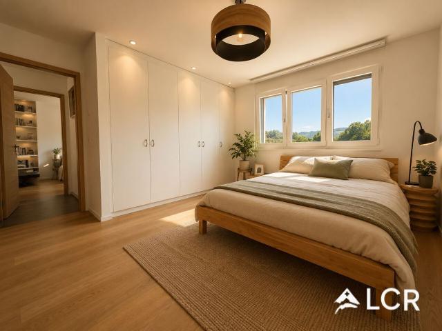 Attic flat with 3.5 rooms for rent in Puidoux 75 m² | dreamo. Ch