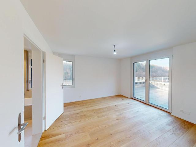 Attic flat with 4.5 rooms for rent in Thörishaus 120 m² | dreamo. Ch