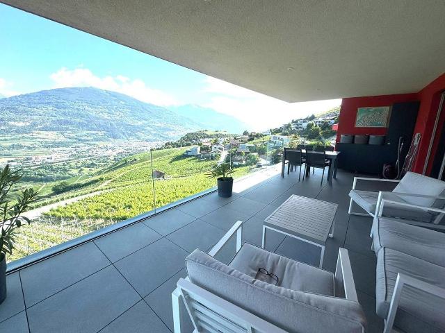 Attic flat with 5.5 rooms on sale in Grimisuat 231 m² | dreamo. Ch