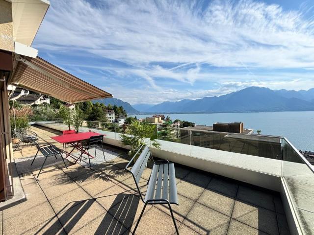 Attic flat with 5.5 rooms for rent in Chernex 247 m² | dreamo. Ch