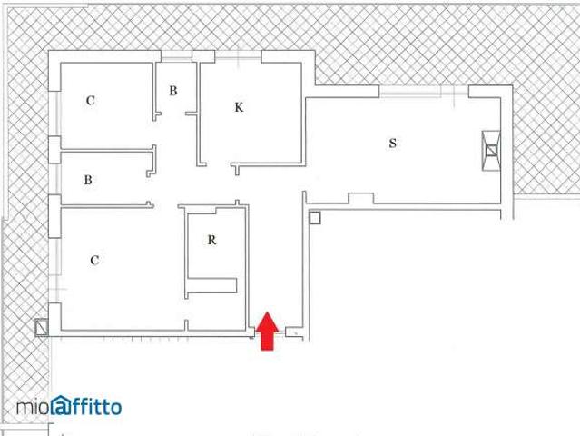 Attico con terrazzo Aurelio/gregorio vii/ubaldi/san pietro