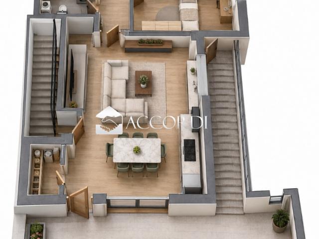 Attico con terrazzo a Selvazzano Dentro