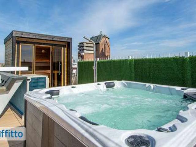 Attico arredato con terrazzo Baggio, forze armate, quinto romano