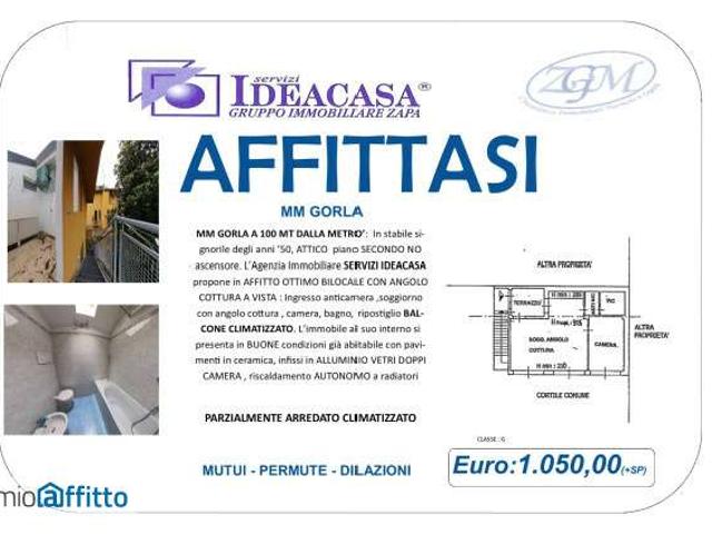 Attico arredato con terrazzo Greco, monza, palmanova, bicocca