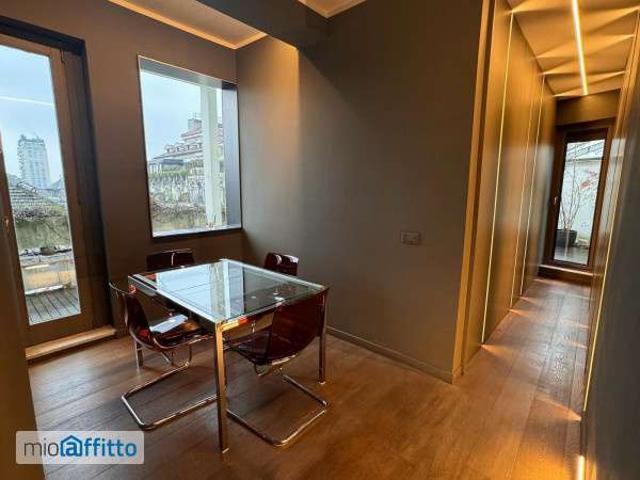 Attico arredato Milano