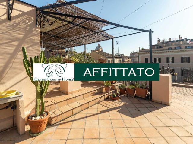 Attico in Affitto Roma Campo dei Fiori: 125 mq con tre camere da Letto e grande Terrazzo