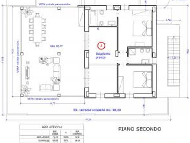 Attico in vendita a Marina di Massa Massa 150 mq Rif: 1412662