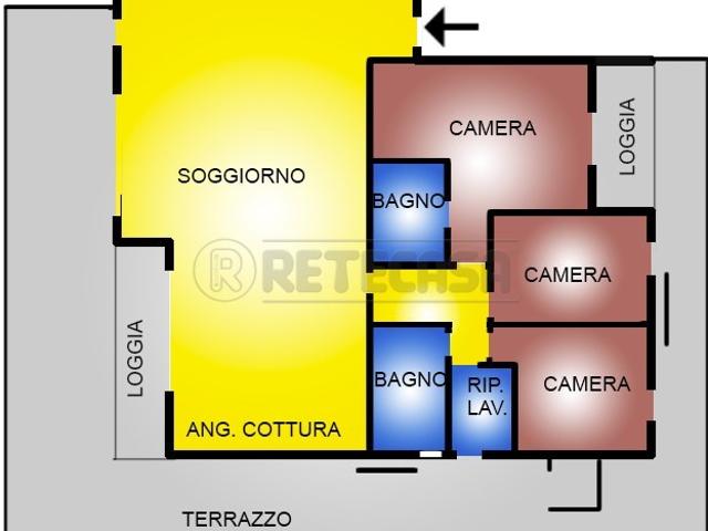 Attico in vendita a Camposampiero