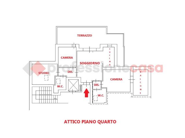 Attico in vendita a Tortoreto via Leonardo da Vinci, Tortoreto Lido