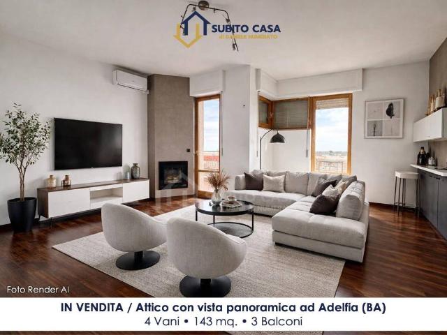 Attico in vendita ad Adelfia piazza Trieste, 21