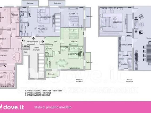 Attico / Mansarda di 299 m con più di 5 locali in vendita a Prato [rif. DV 9516 4]
