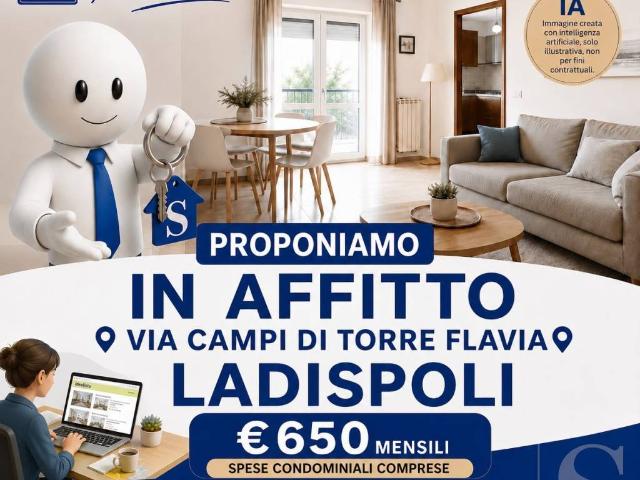 Attico / Mansarda in affitto a Ladispoli RM