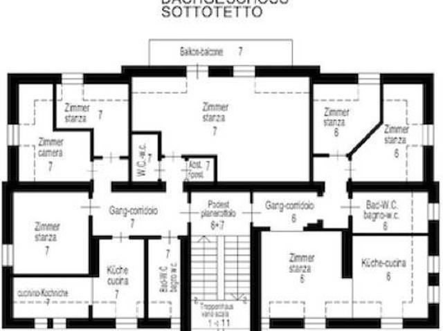 Attico / Mansarda in vendita a Merano BZ