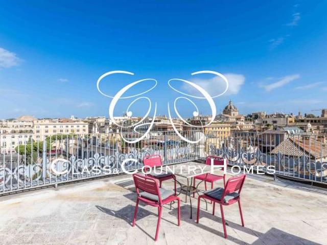 Attico Panoramico con Terrazzo Roma Centro Storico