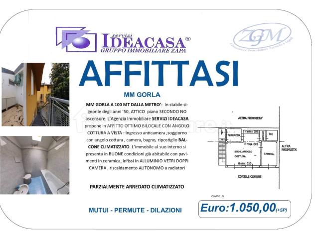 Attico via Minturno 10, Gorla, Milano