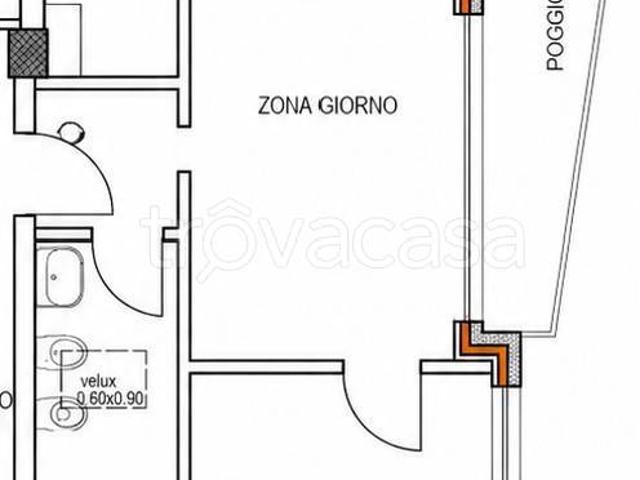 Attico/mansarda in affitto a Trento, Stazione Cristo Re