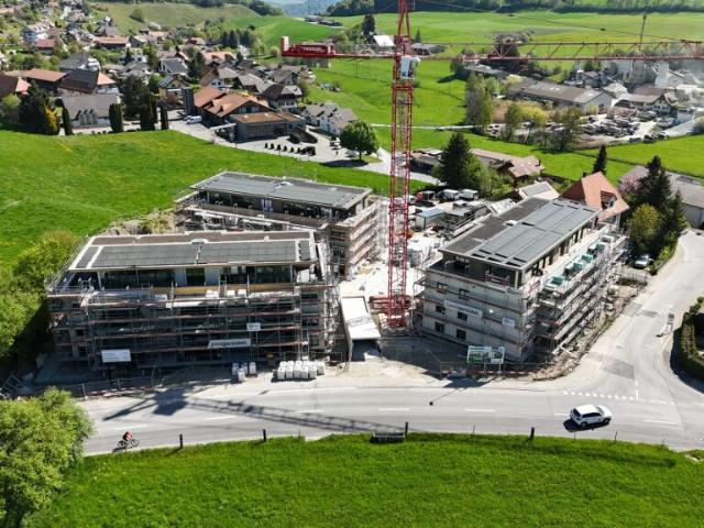 Attikawohnung Neubauprojekt Gurnigelstrasse Riggisberg
