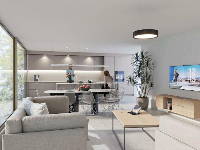 Attique neuf de 4.5 pièces avec deux terrasses