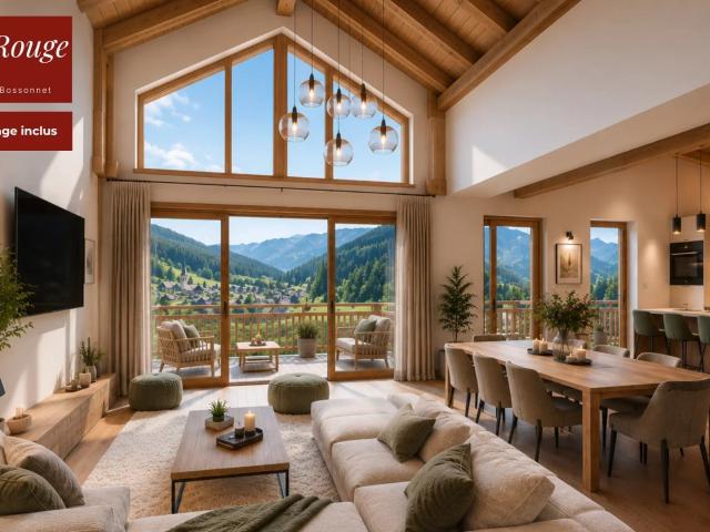Attique avec une position privilégié au coeur de la Clusaz 126m² La Clusaz