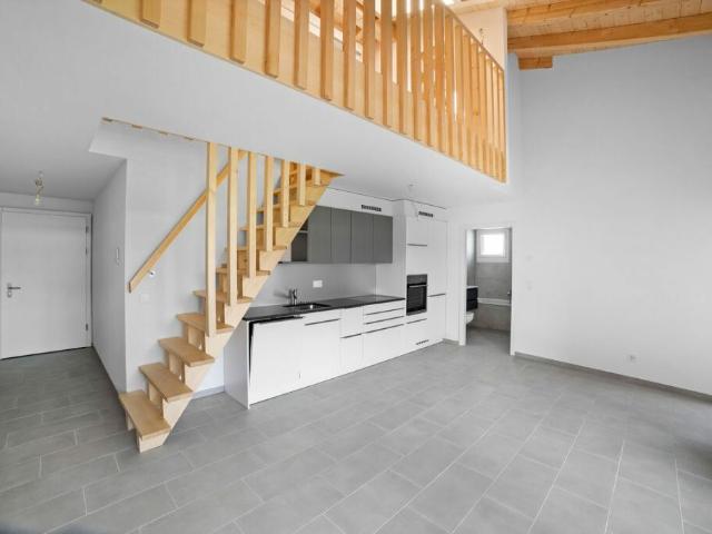 Attique de 3.5 pièces en duplex dans un immeuble NEUF !