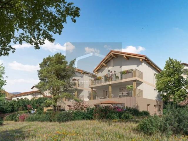 Attique T4 – Dernier étage – 100 m² – Terrasses 51,6 m² + 16,7 m² – Garage – Vieugy 74600