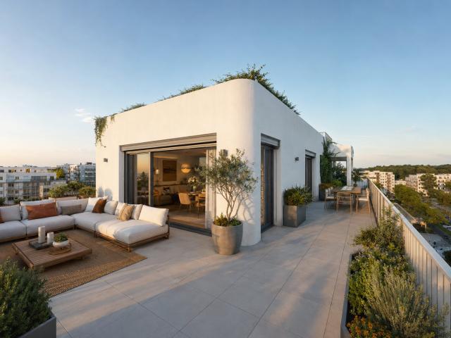 ATTIQUE 4 CHAMBRES AVEC SUPERBE TERRASSE 5 pièces, 118 m²