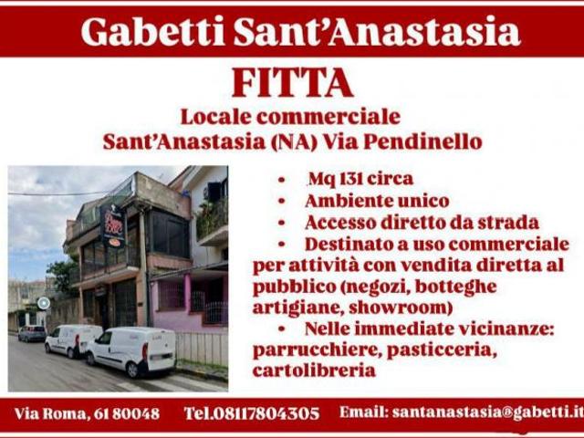 Attivit Commerciale Sant'Anastasia. Rif.: Cod. rif 3248306ACG