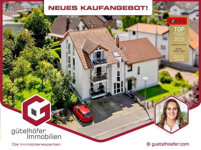 Attraktiv u. voll vermietet! Dreifamilienhaus mit Garten, Balkonen und KFZ Stellplätzen in Flerzheim