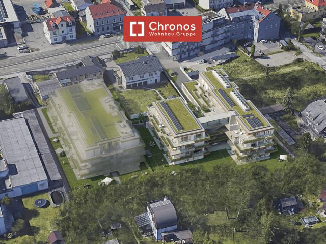 Attraktive Neubauwohnung mit effizientem 3 Zimmergrundriss! Graz Puntigam!
