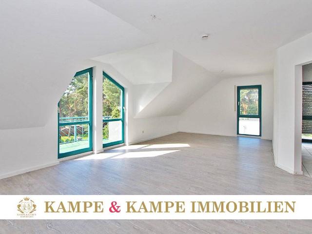 Attraktive Dachgeschosswohnung in Seenähe in Eichwalde zu verkaufen