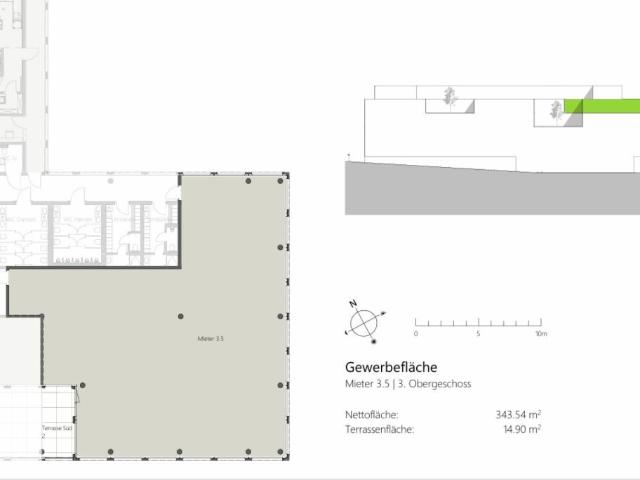 attraktive Gewerbeflächen west one