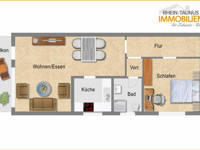 Attraktive Kapitalanlage oder Eigenheim Gemütliche Wohnung in Bad Ems