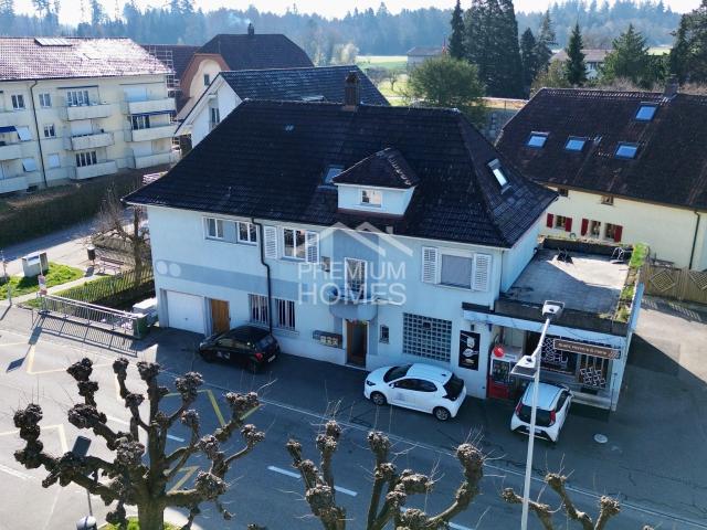 Attraktive Kombination aus Wohnen und Gewerbe