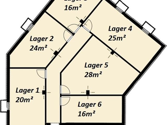 Attraktive Lagerräume in Schönenwerd
