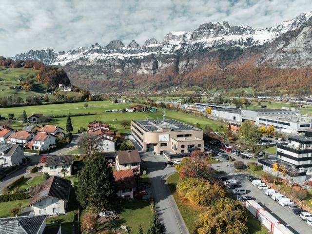Attraktive Teilflächen in Industrie und Gewerbehalle in Flums
