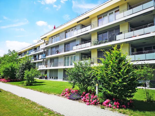 Attraktive Wohnung an sonniger Wohnlage mit Gartensitzplatz