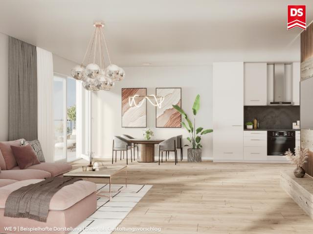 Attraktive 3½ Zimmer Dachgeschoss Wohnung mit moderner Ausstattung