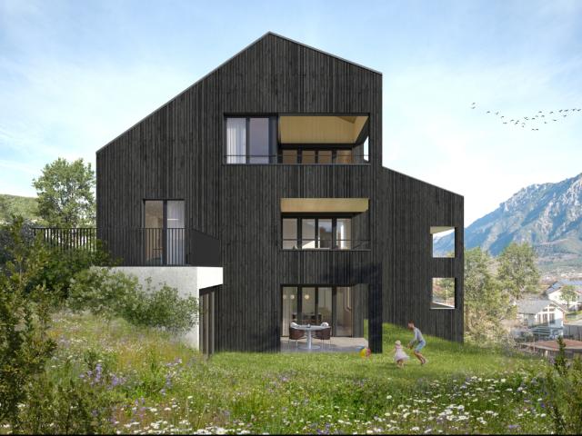 attraktive 4 ½ Zimmer Wohnung Wohnen wie im Einfamilienhaus