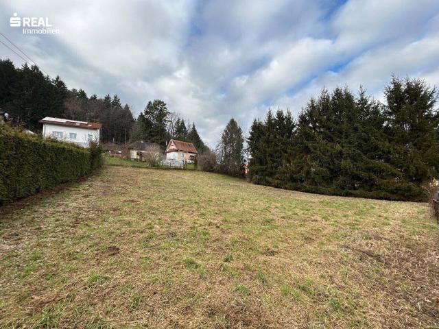 Attraktives Baugrundstück in Rosental an der Kainach