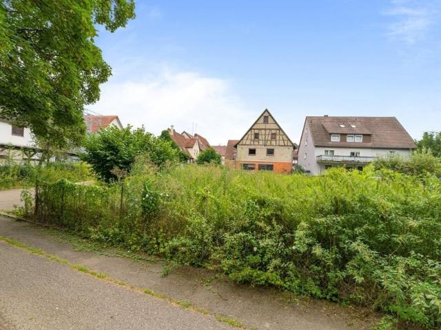 Attraktives Grundstück in zentraler Lage von Darmsheim sofort verfügbar