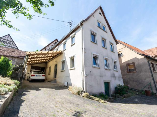 Attraktives Sanierungsobjekt in Mitten von Dörzbach Hohebach