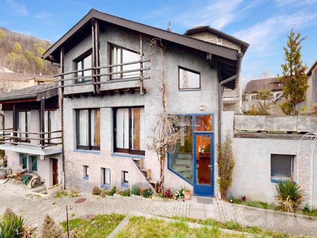 Atypisches Haus mit eigenständiger Werkstatt und großem Potenzial in Savièse