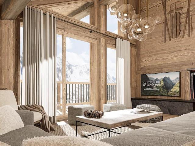 Au cœur du quartier historique de Tignes 1550, dans le célèb. 95m² Tignes