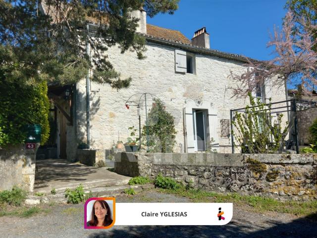 Au cœur d'un village typique, demeure de charme, avec dépend. 300m² Plaisance