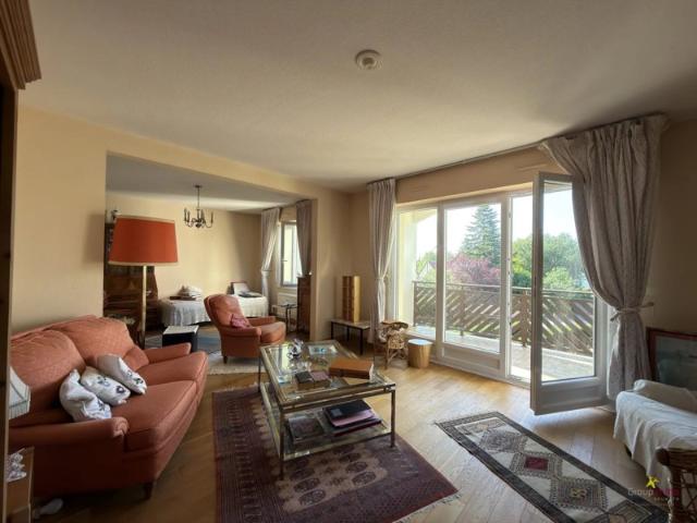 Au calme, 4p, 2 chambres, terrasse, garage