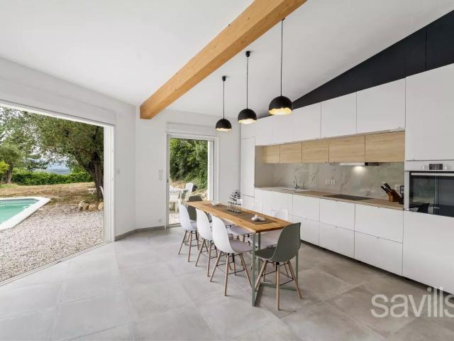 Au calme, Villa bioclimatique neuve 118m² Valbonne