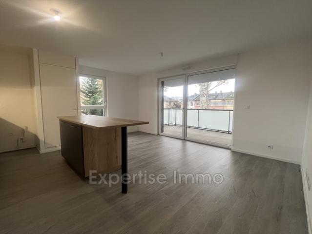 Au centre de Colmar, Appartement T2 de 44 m² avec une terrasse