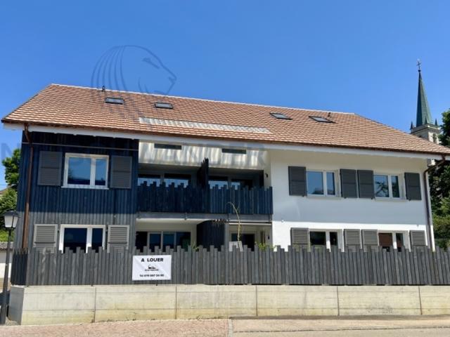 Au centre du village, bel appartement moderne de 113,5 m2 avec balcon